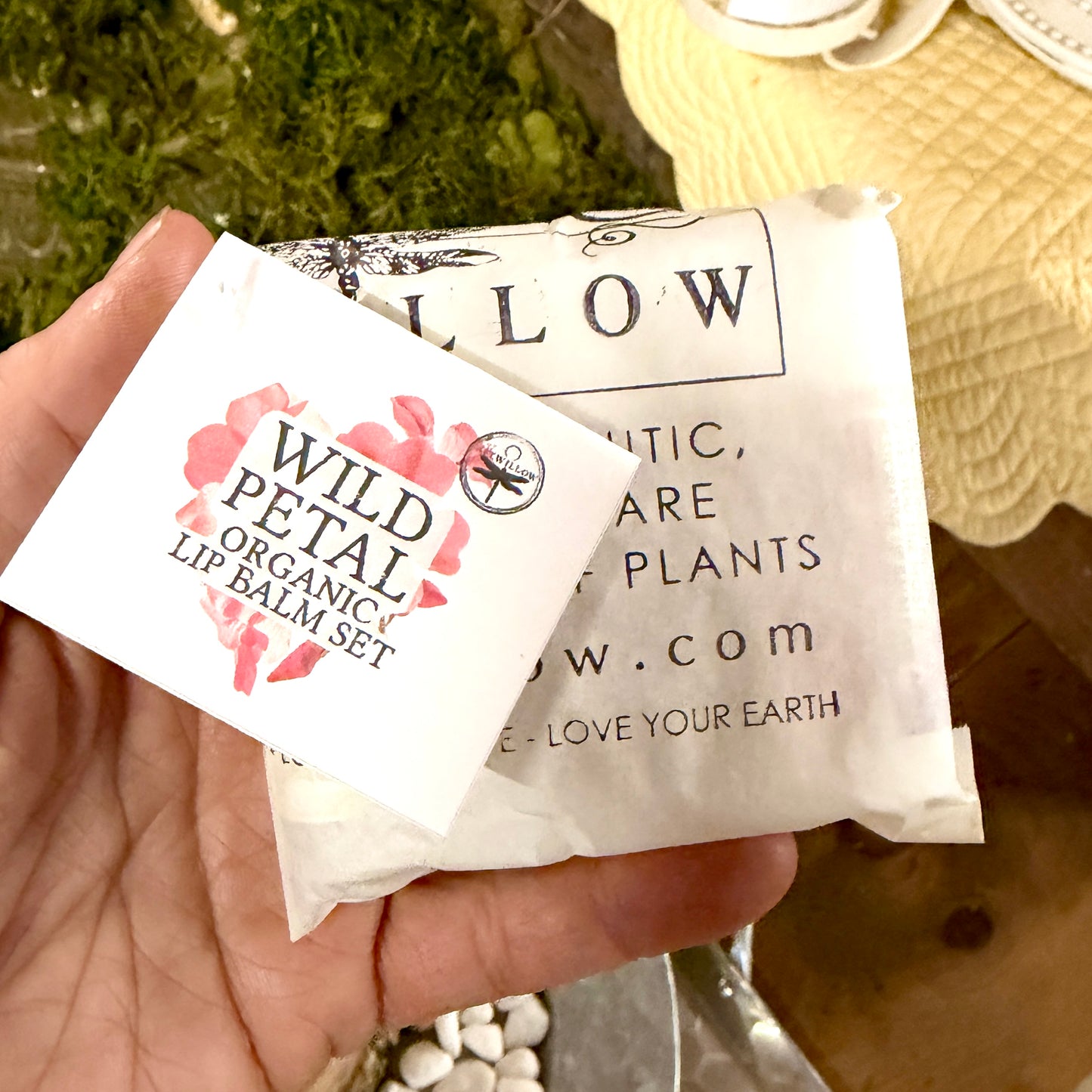 Wild Petal Organic Lip Balm Set