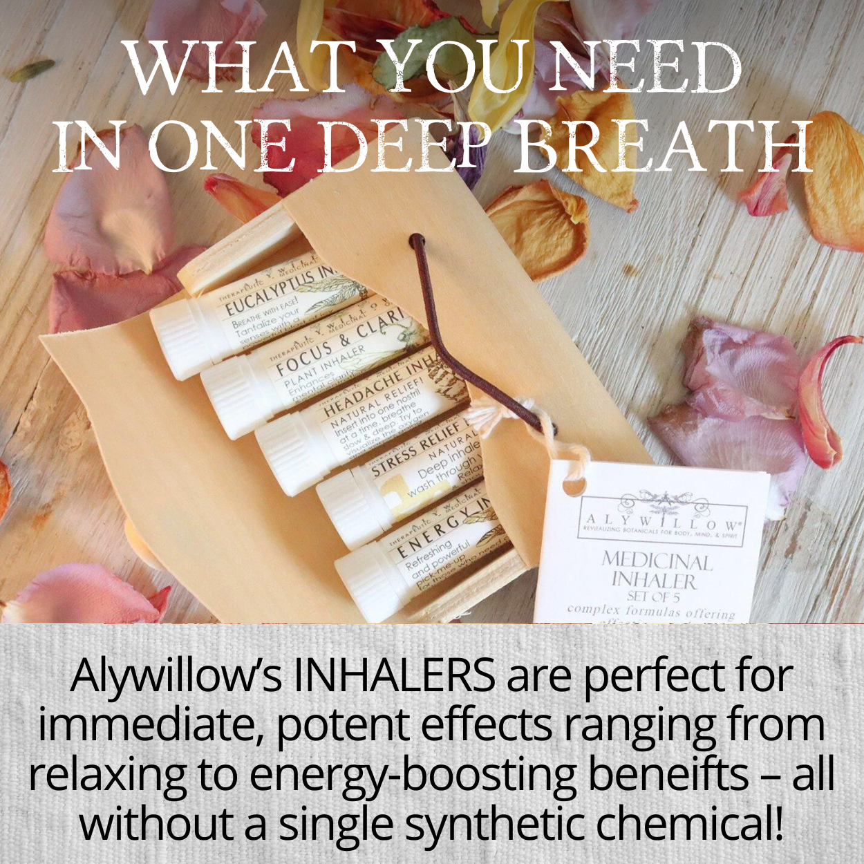 Medicinal Inhalers - Set of 5 - Alywillow