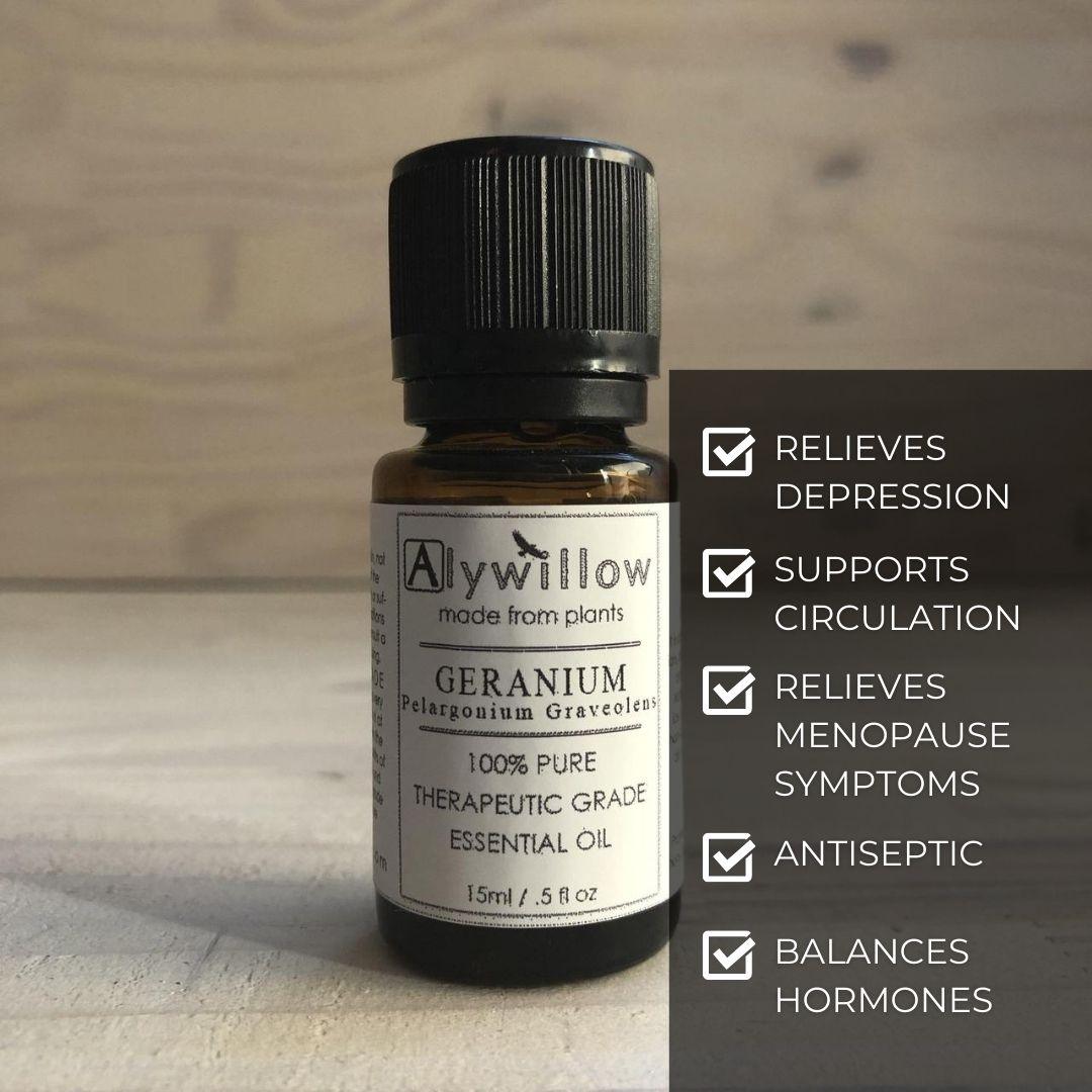 Geranium Essential Oil - Alywillow