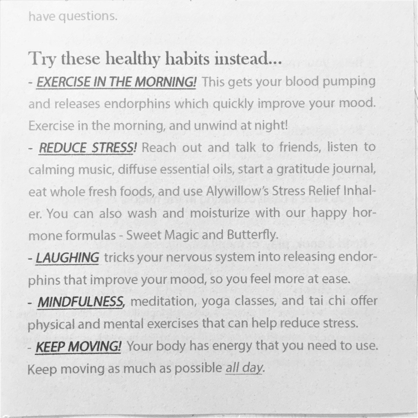 ISLAND RAIN SPRAY for better sleep - Alywillow