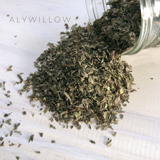 Peppermint Leaf Dried Herb - Alywillow