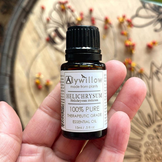 Helichrysum Essential Oil, organic - Alywillow