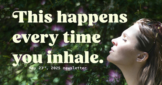 This Happens Every Time You Inhale