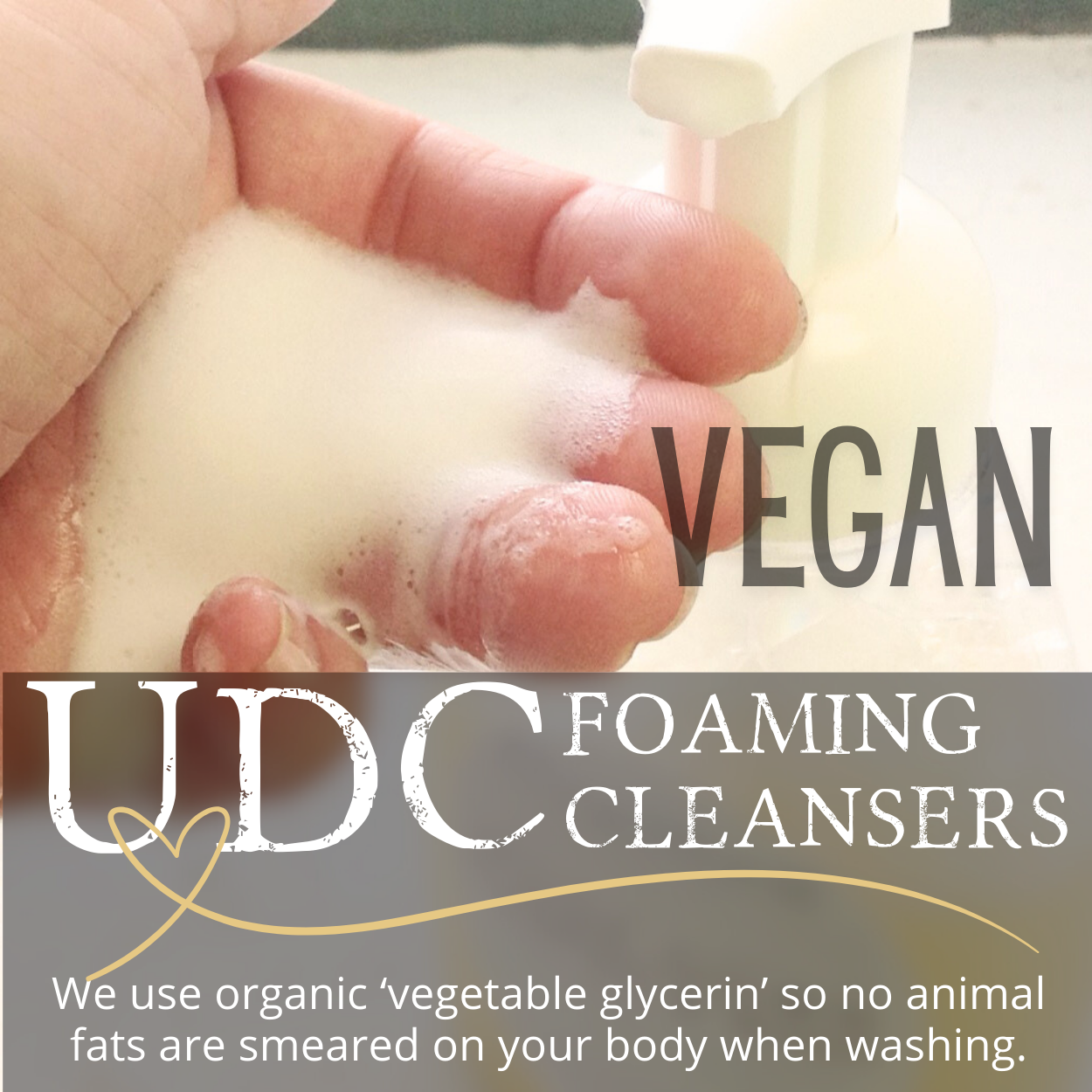 UNSCENTED UDC Nutrient Foaming Cleanser