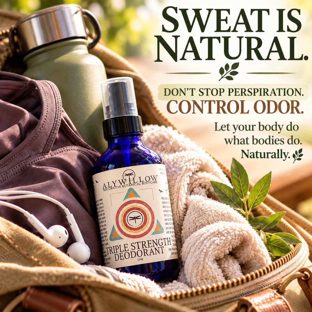 Control Odor Gym bag
