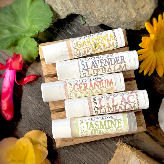 Wild Petal Organic Lip Balm Set