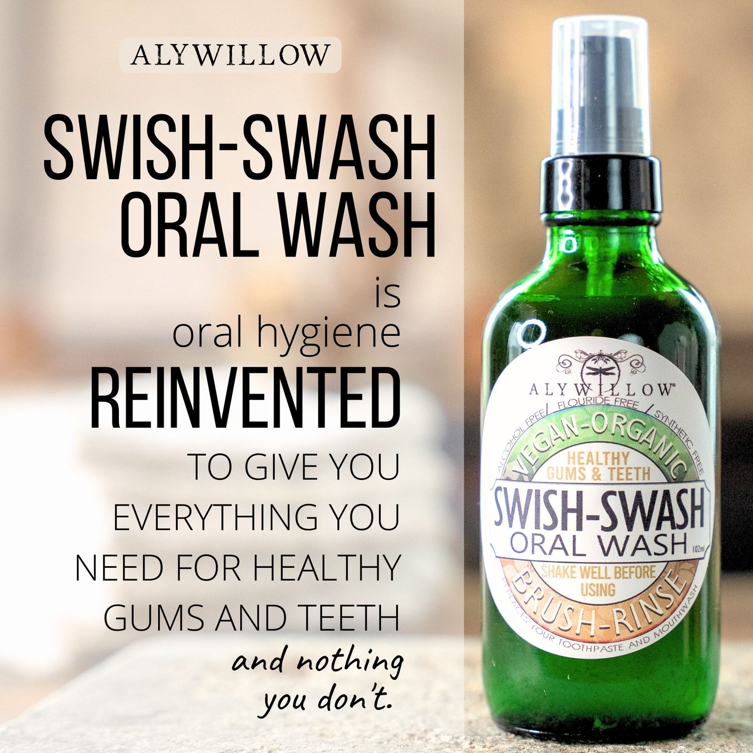 Swish-Swash Oral Wash - Alywillow