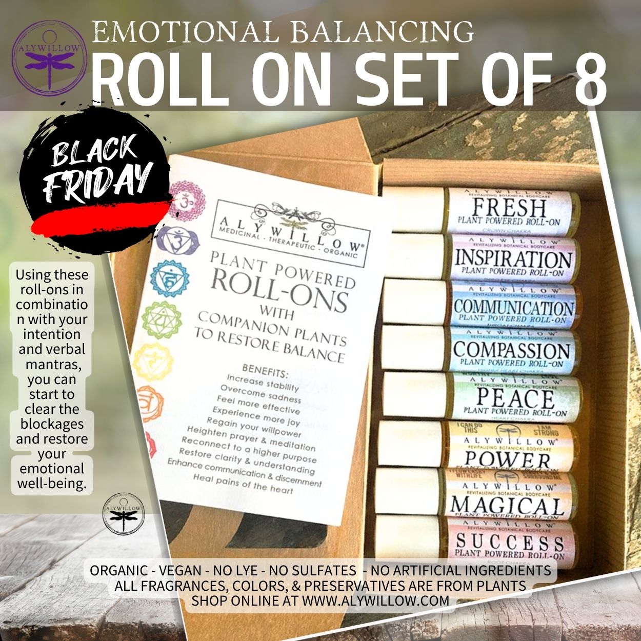 Roll-On Set of 8