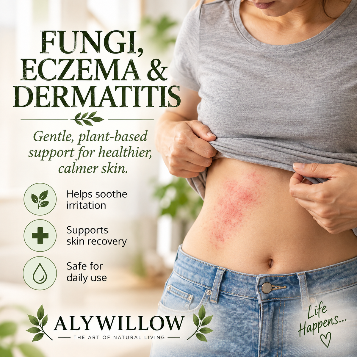 fortify to help relieve eczema irritation
