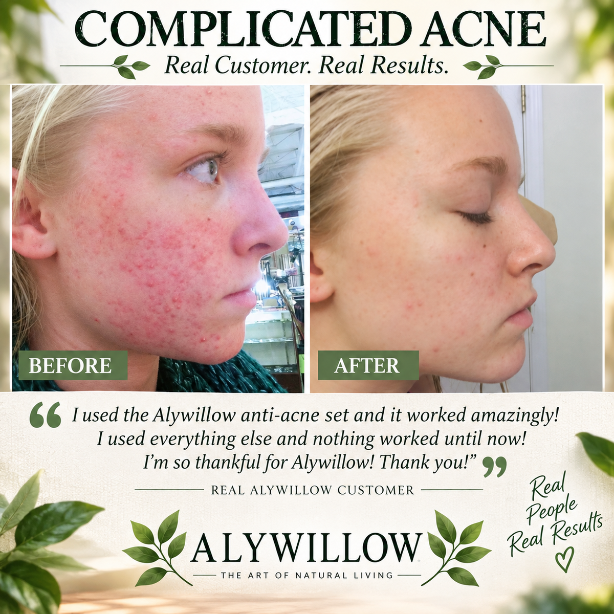 reach customer acne clearing