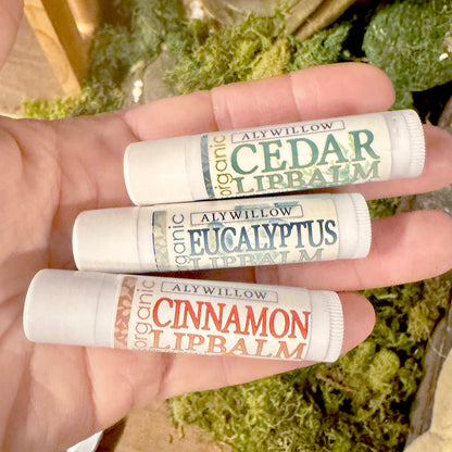 Forest Trio Organic Lip Balm Set