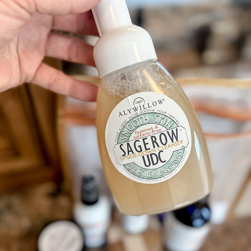 Renovate Anti-aging Skin Care System Sagerow UDC Foaming Cleanser bottle