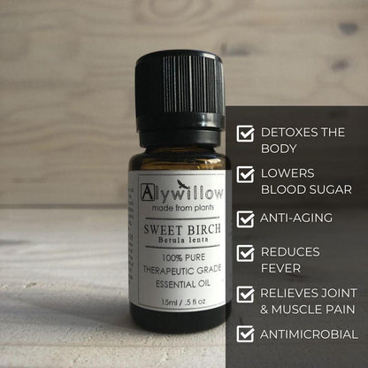 Birch (sweet) Essential Oil - Alywillow
